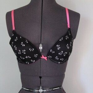 Victoria's Secret bra black & pink 34C